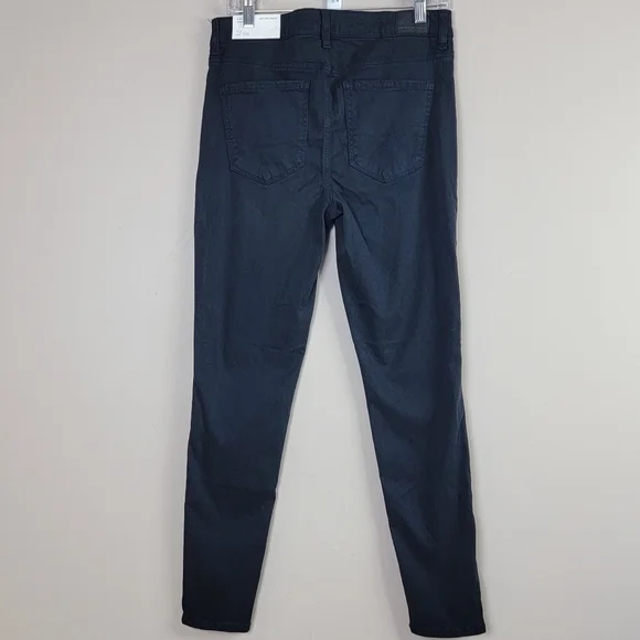 American Eagle Black Next Level Stretch High Rise Jeggings Sz 10/30 NEW - Picture 3 of 16